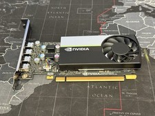 NVIDIA T1000 4GB GDDR6 PCIe x16 4×Mini DP GPU Low Profile Graphics Card, TESTED picture