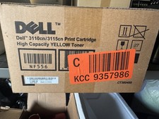 Genuine Dell NF556 High Capacity Yellow Toner 3110cn 3115cn OEM Sealed picture