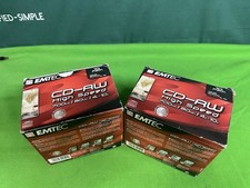 Lot of 17 EMTEC CD-RW 700MB 80 Min High Speed 4X-10X Blank Rewritable Discs picture