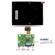 8'' HJ080IA-01E 01D 1024*768 IPS HD LCD Screen+HDMI/VGA/2AV Control Board picture