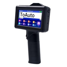 TOAUTO Portable Intelligent Upgraded Handheld Inkjet Printer Gun with 5.6 Inc... picture