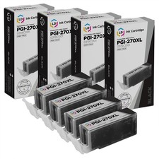 LD Compatible Canon PGI-270XL / 0319C001 4PK High Yield Pigment Black Cartridges picture