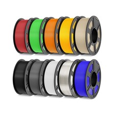 TECBEARS PLA Filament Bundle, 10kg Bundle J1001, 1kg/Spool, 10 Packs picture