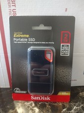 SanDisk Portable Extreme Portable SSD 2TB USB 3.2 Gen 2 SSD SDSSDE61-2T00-A NEW picture