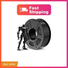 SUNLU ABS Filament 1.75mm,Black,1kg | 3D Printer Filament,Highly Resistant Du... picture