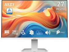 MSI 27 inch WQHD 2K 1440P 144Hz AMD FreeSync IPS 1ms White Computer Monitor with picture
