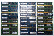 Mixed lot of 27 8GB (216GB) DDR3-1333 PC3-10600R ECC Server RAM Major Brands picture