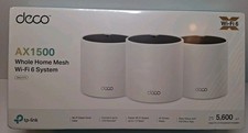 NIP TP-Link Deco X15 Dual-Band AX1500 WiFi 6 Mesh Wi-Fi System 3-Pack Sealed New picture