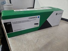 Lexmark C331HC0 H Cyan High Yield Return Program Print Cartridge NOB Sealed picture