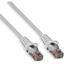 Cat6 24 Gauge White 50 ft. 550Mhz UTP RJ45 Ethernet Network Patch Cable (5 Pack) picture