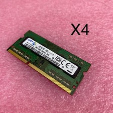 Samsung 4GB DDR3L PC3L-12800S Laptop Memory Ram M471B5173QH0 - Lot of 4 picture