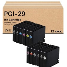 12 Pack PGI29 Ink Tank Replacement for PGI-29 Ink Cartridge for Pixma PRO-1 picture