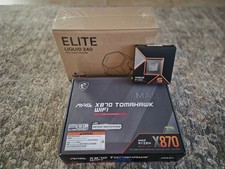 Ryzen 5 9600X CPU + MSI MAG X870 Tomahawk Wifi + Cooler Master Elite AIO Bundle picture