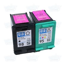 2pk Genuine HP 98/95 Black & Color Ink Photosmart 2570 8030 8038 8049 8053 D5160 picture