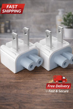 2 Pcs Mac AC Wall Adapter Plug Duckhead US Wall Charger AC Cord US Standard Duck picture