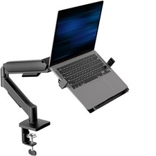 Universal Adjustable 10 to 15.6 inch Laptop Mount for Desk, Single Mechanical picture
