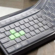 Universal Transparent Silicone Keyboard Cover Protector Skin for PC Desktop picture