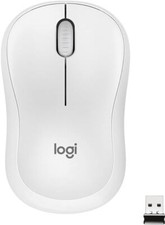 Logitech M220 Silent Touch Optical Mouse W/ Nano Receiver - White (IL/GM1-115... picture