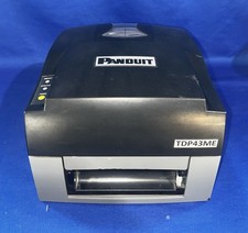 Panduit TDP43ME Thermal Transfer Desktop Label Printer No AC Adapter - Powers On picture
