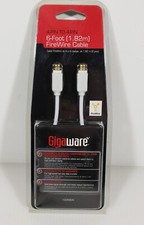 New Gigaware Gold Plated 6 ft 4 Pin to 4 Pin Firewire Cable P/N 1500005. picture