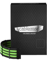 CableMod E-Series PRO ModMesh Cable Kit for EVGA G/G+/P/P+ / T BLACK/LIGHT GREEN picture