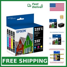 Epson 232 Claria Ink Cartridge Combo Pack, Multi XL 4pk picture