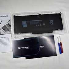 F3YGT 7800mAh (NinjaBatt Pro) 60Wh Battery For Dell Latitude 7.6V NOT OEM picture