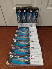 HP 972X Genuine High Yield Ink Lot Cyan Magenta Yellow ,cyan , Black  picture
