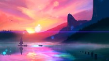 Landscape joeyjazz sunset Custom Gaming Mat Desk picture