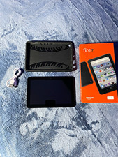Amazon Fire 7 (12th Gen) 16GB Black 7in Wi-Fi Tablet w/ Case picture