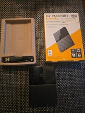 WD My Passport for Mac 4TB Portable External HDD, USB 3.0, WDBP6A0040BBK picture