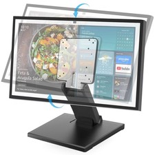 Jakeko Lay Flat Monitor Stand 24 inch - Low Foldable up to 24inch, Black picture