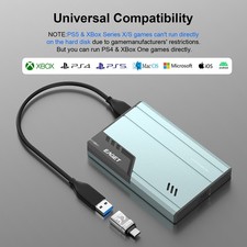 EAGET External Hard Drive USB3.0 Portable HDD for PC, Mac, Laptop, PS4, Xbox one picture