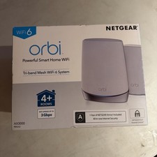 NETGEAR Orbi AX3000 RBK652S-100NAS Mesh Router System picture