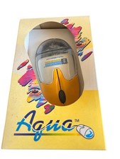 Aqua Royal Caribbean Liquid Rollerball PS2 Computer Mouse Y2K Vintage Cruise Shi picture
