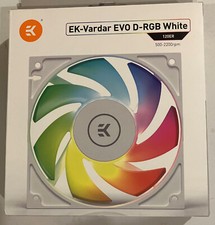EKWB EK-Vardar EVO 120ER 120mm Fan, Digital RGB, 2200 RPM, White picture