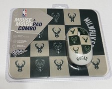 MILWAUKEE BUCKS Wireless Mouse And Mousepad Combo picture
