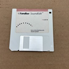Vintage Farallon SoundEdit 1990 Software GUARANTEED for MacRecorder Sound System picture