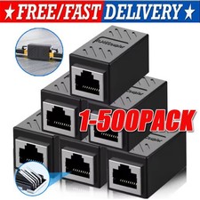 RJ45 Inline Coupler Cat7 Cat6 Cat5e Cat5 Ethernet LAN Network Cable Adapter Lot picture