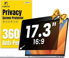 17.3 Inch Anti Glare Laptop Privacy Screen Protector, 360° Anti Peeping Shield picture