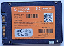256GB SATA III EMTEC tecXL XL256 SSD Power Plus 3D NAND TLC 2.5