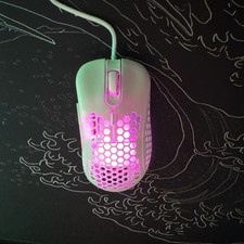 SKYTECH GAMING M-1800W Wired USB Optical RGB Gaming Mouse 1800 DPI 6 Btn White picture