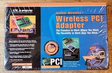 New Sealed Linksys Instant Wireless PCI Adapter Model WDT11  picture