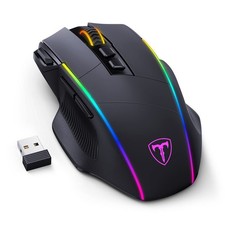 RisoPhy Wireless Gaming Mouse,Tri-Mode 2.4G/USB-C/Bluetoothy, Up to 10000DPI,... picture