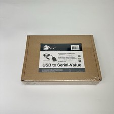 NEW Sealed SIIG USB to Serial Adapter – RS-232 9-Pin DB9 JU-000061-S1 picture