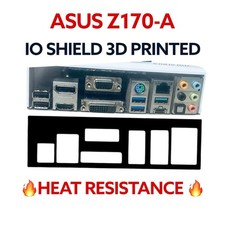 IO shield Backplate for ASUS Z170-A  Motherboard 3D PRINTED BLACK OR WHITE picture