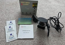 Angetube 1080p Webcam with Ring Light for Streaming: USB Web Camera picture