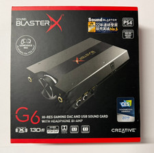 New Creative Labs Sound BlasterX G6 Gaming Sound Card picture