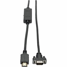 Tripp Lite by Eaton HDMI to VGA Active Adapter Cable (HDMI to Low-Profile HD15 picture
