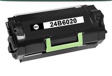 24B6020 Toner Cartridge Black (with New Chip) Replacement for Lexmark 24B6020 picture